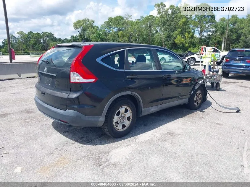 2014 Honda Cr-V Lx VIN: 3CZRM3H38EG702723 Lot: 40464683