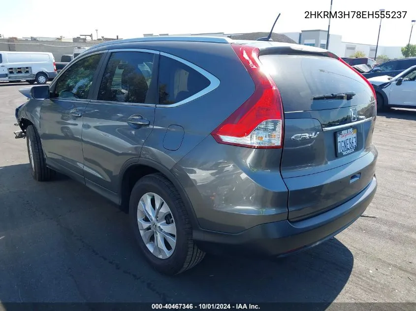 2HKRM3H78EH555237 2014 Honda Cr-V Ex-L