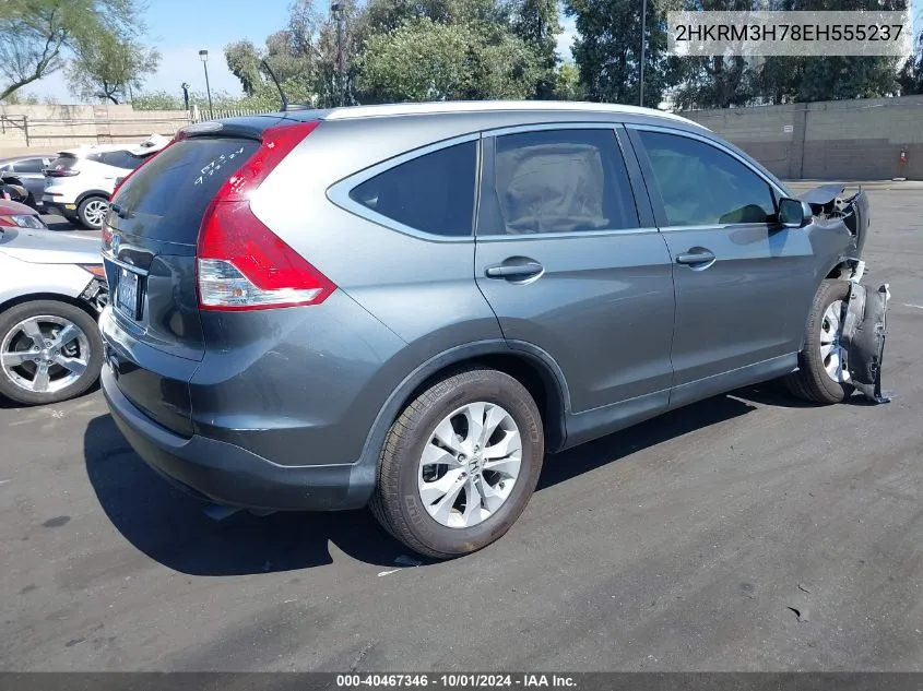 2HKRM3H78EH555237 2014 Honda Cr-V Ex-L