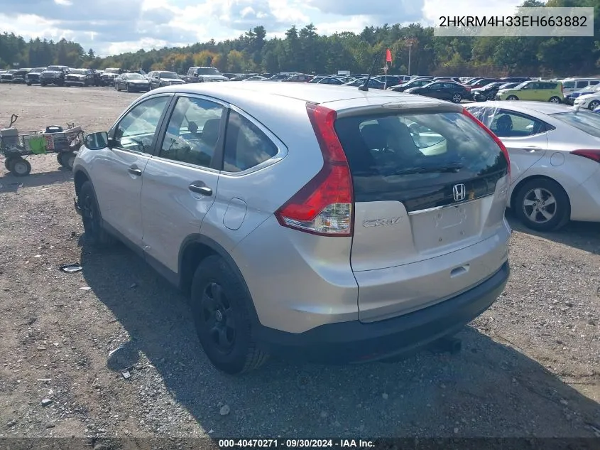 2HKRM4H33EH663882 2014 Honda Cr-V Lx