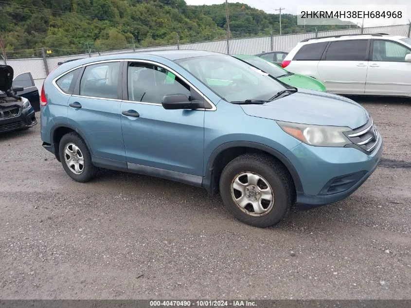 2014 Honda Cr-V Lx VIN: 2HKRM4H38EH684968 Lot: 40470490