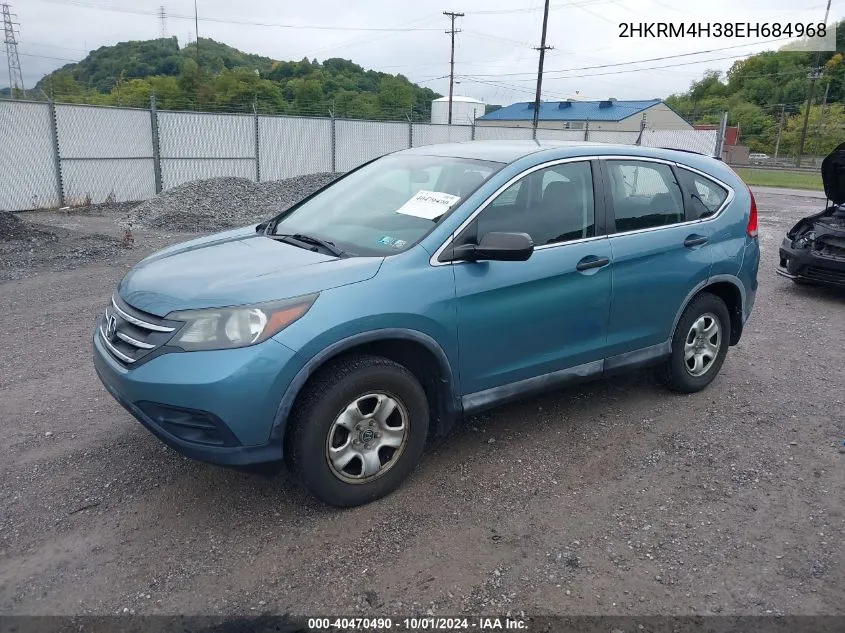 2014 Honda Cr-V Lx VIN: 2HKRM4H38EH684968 Lot: 40470490