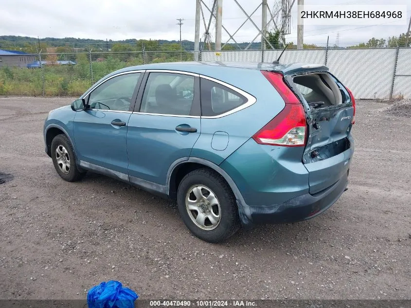 2014 Honda Cr-V Lx VIN: 2HKRM4H38EH684968 Lot: 40470490