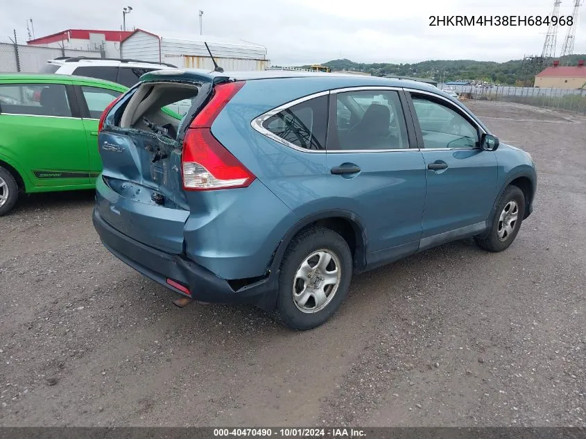 2HKRM4H38EH684968 2014 Honda Cr-V Lx