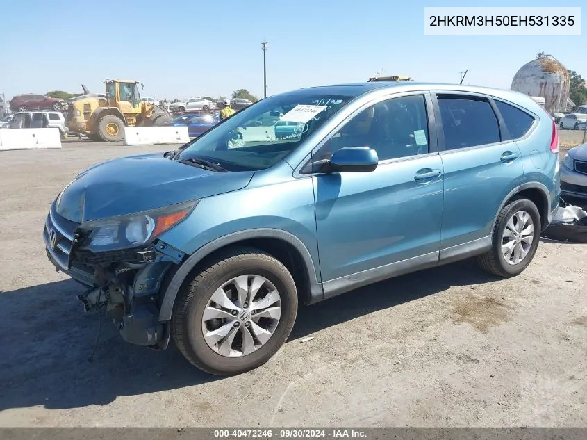 2HKRM3H50EH531335 2014 Honda Cr-V Ex