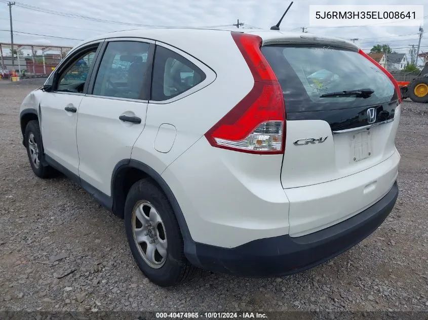 5J6RM3H35EL008641 2014 Honda Cr-V Lx