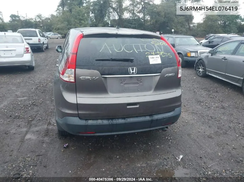 5J6RM4H54EL076419 2014 Honda Cr-V Ex