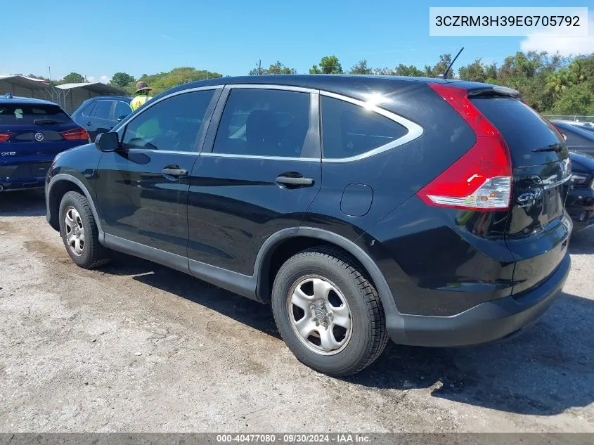 2014 Honda Cr-V Lx VIN: 3CZRM3H39EG705792 Lot: 40477080