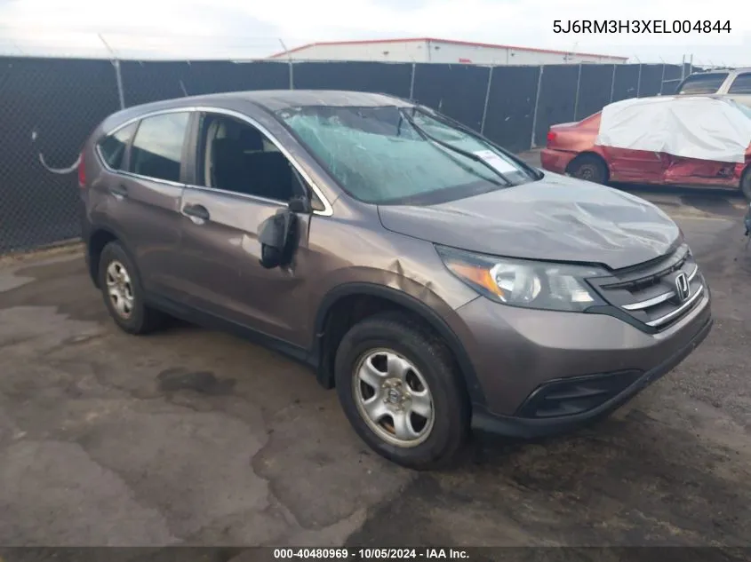 5J6RM3H3XEL004844 2014 Honda Cr-V Lx