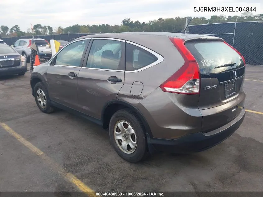 2014 Honda Cr-V Lx VIN: 5J6RM3H3XEL004844 Lot: 40480969