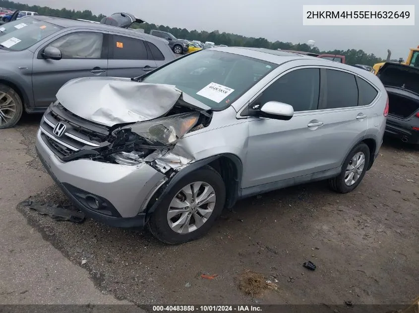 2HKRM4H55EH632649 2014 Honda Cr-V Ex