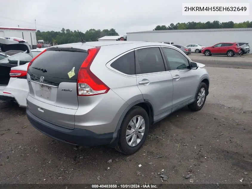 2HKRM4H55EH632649 2014 Honda Cr-V Ex