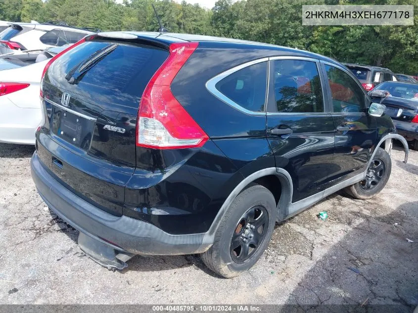 2HKRM4H3XEH677178 2014 Honda Cr-V Lx