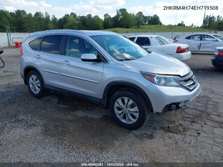 2HKRM4H74EH719508 2014 Honda Cr-V Ex-L