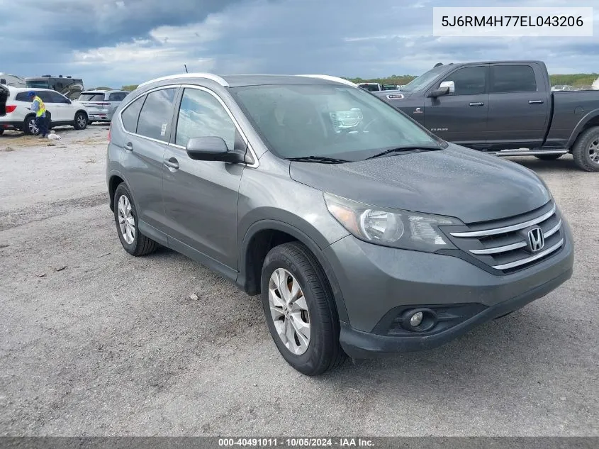 5J6RM4H77EL043206 2014 Honda Cr-V Ex-L