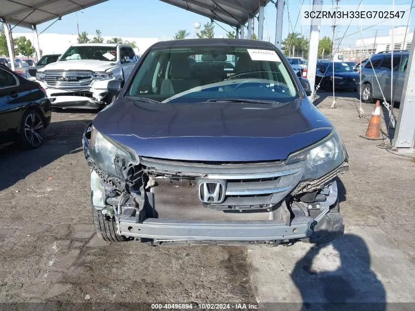 3CZRM3H33EG702547 2014 Honda Cr-V Lx