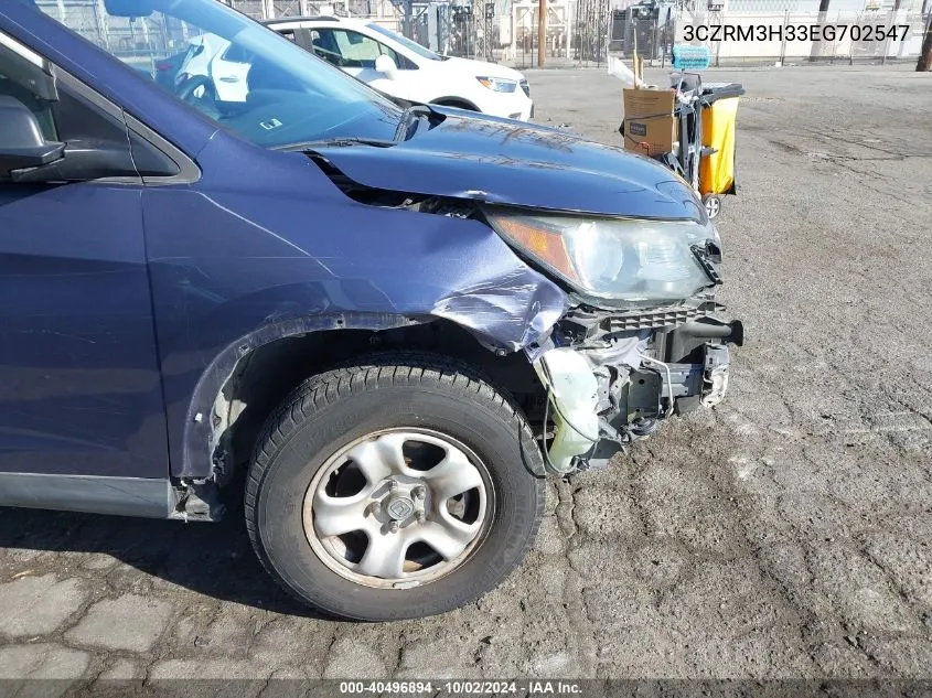 3CZRM3H33EG702547 2014 Honda Cr-V Lx