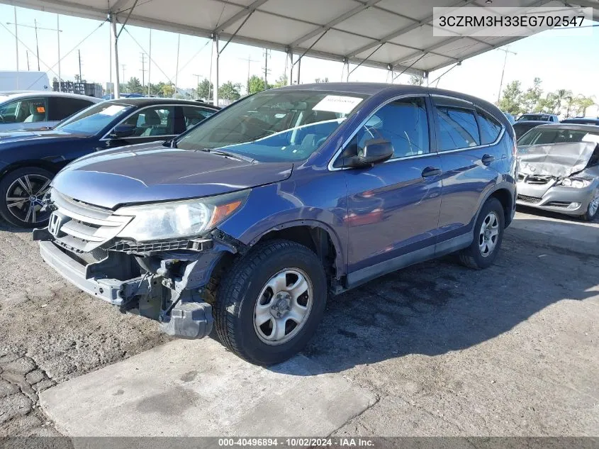 3CZRM3H33EG702547 2014 Honda Cr-V Lx