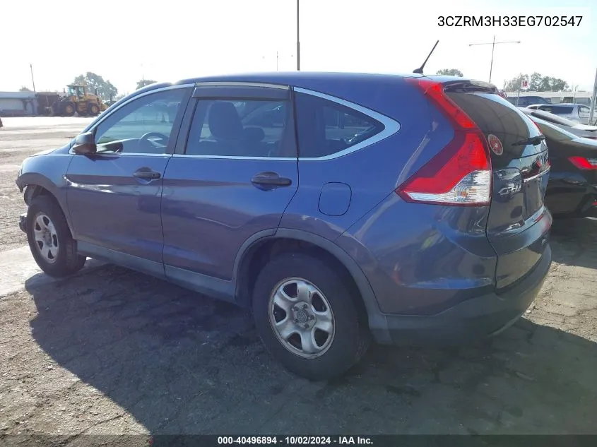 3CZRM3H33EG702547 2014 Honda Cr-V Lx