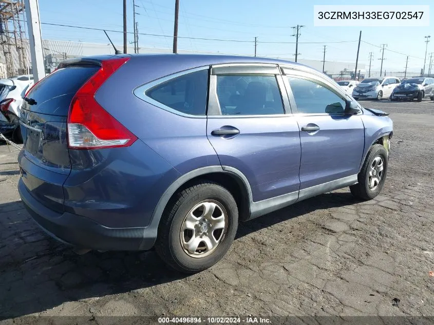 3CZRM3H33EG702547 2014 Honda Cr-V Lx