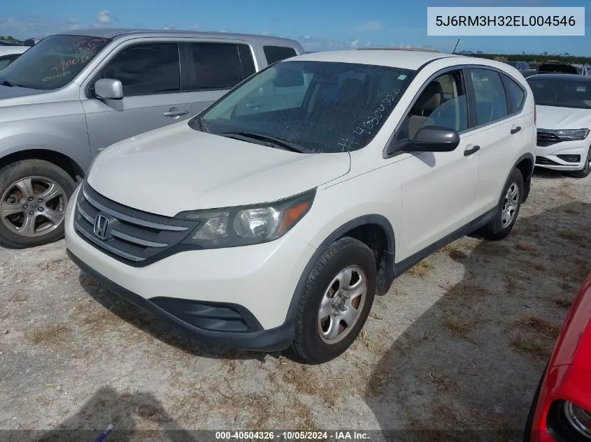 5J6RM3H32EL004546 2014 Honda Cr-V Lx