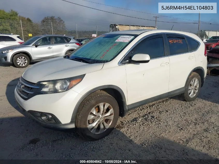 5J6RM4H54EL104803 2014 Honda Cr-V Ex