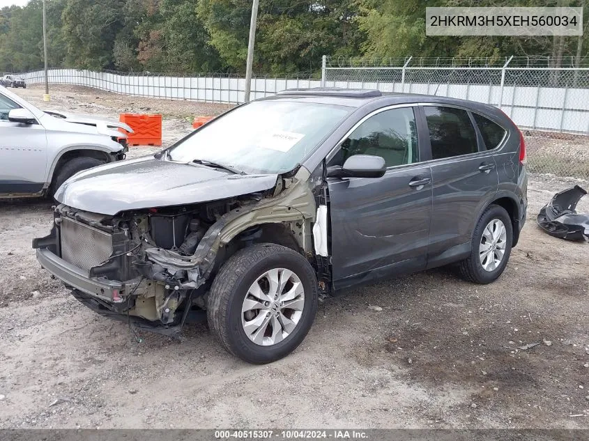 2HKRM3H5XEH560034 2014 Honda Cr-V Ex