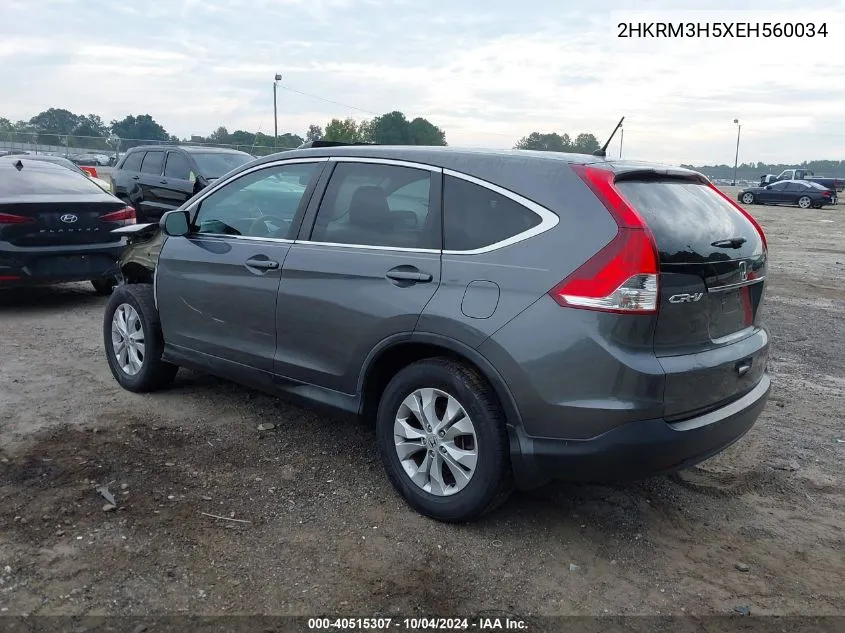 2HKRM3H5XEH560034 2014 Honda Cr-V Ex