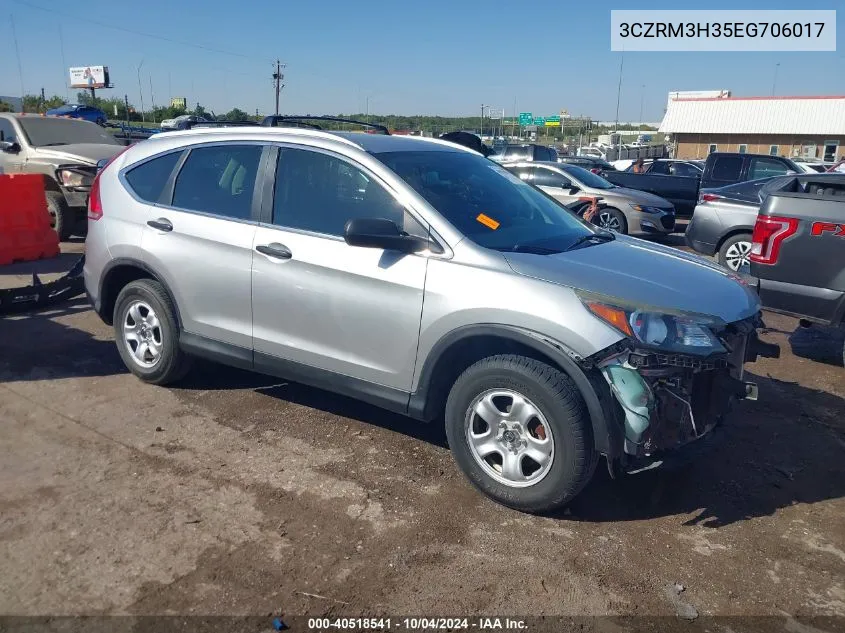 3CZRM3H35EG706017 2014 Honda Cr-V Lx