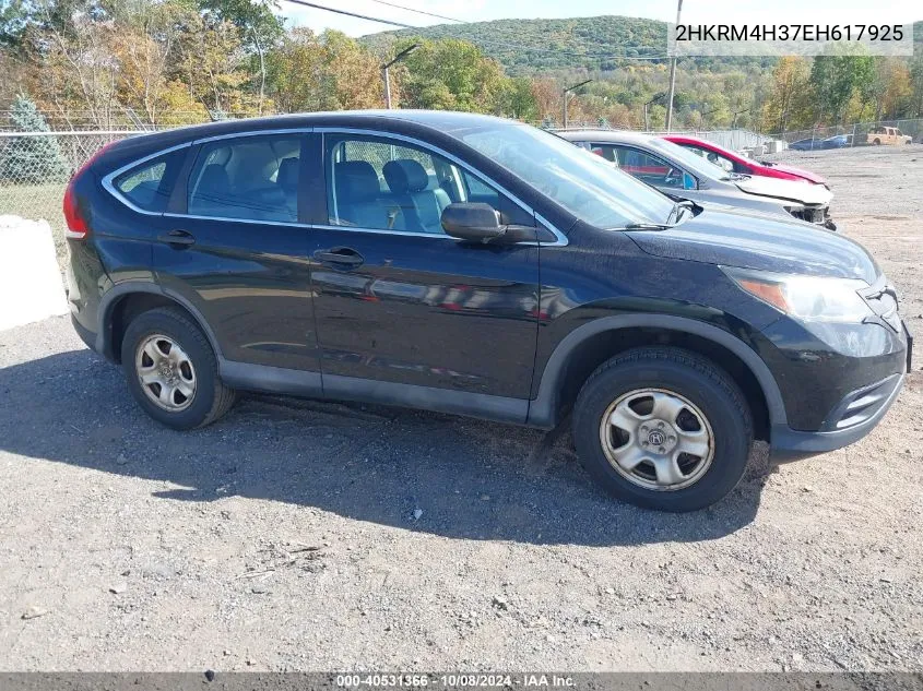 2014 Honda Cr-V Lx VIN: 2HKRM4H37EH617925 Lot: 40531366