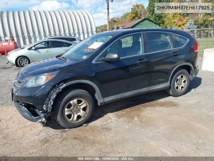 2014 Honda Cr-V Lx VIN: 2HKRM4H37EH617925 Lot: 40531366