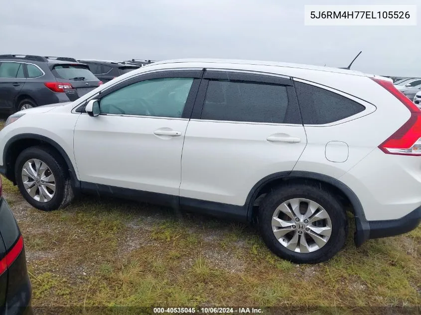 5J6RM4H77EL105526 2014 Honda Cr-V Exl