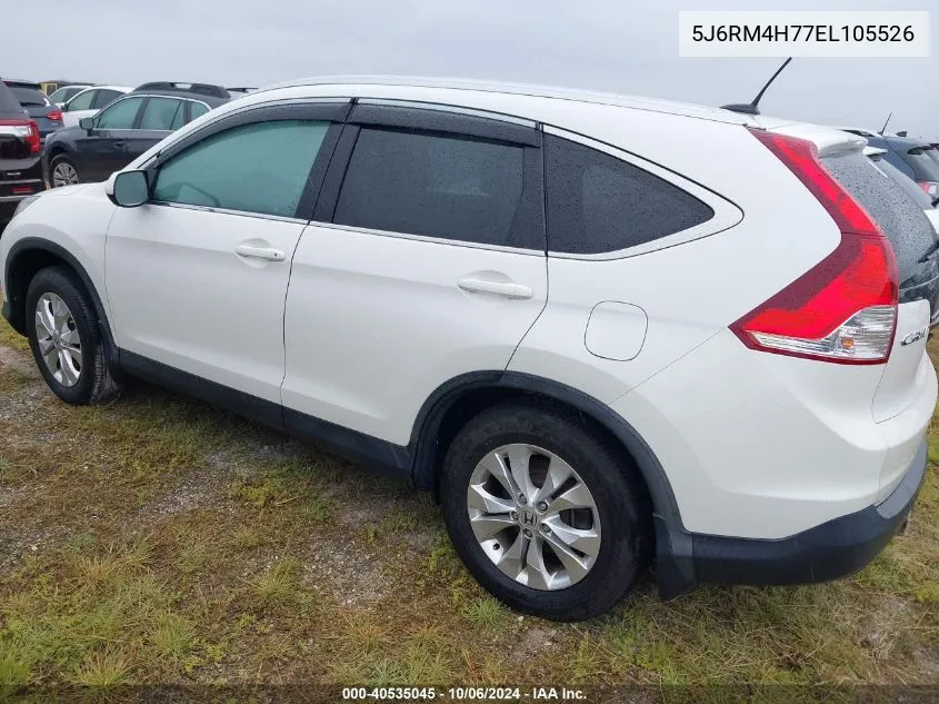 5J6RM4H77EL105526 2014 Honda Cr-V Exl