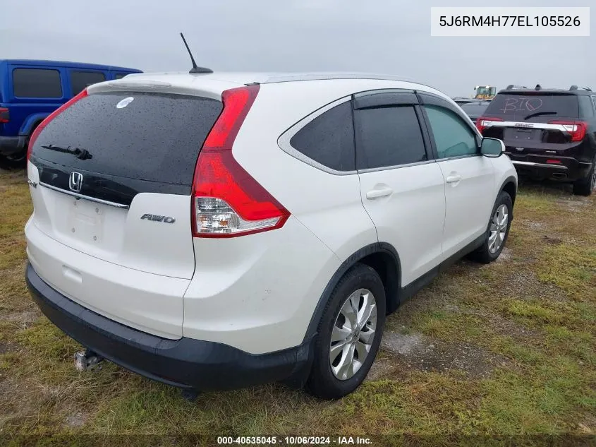 5J6RM4H77EL105526 2014 Honda Cr-V Exl