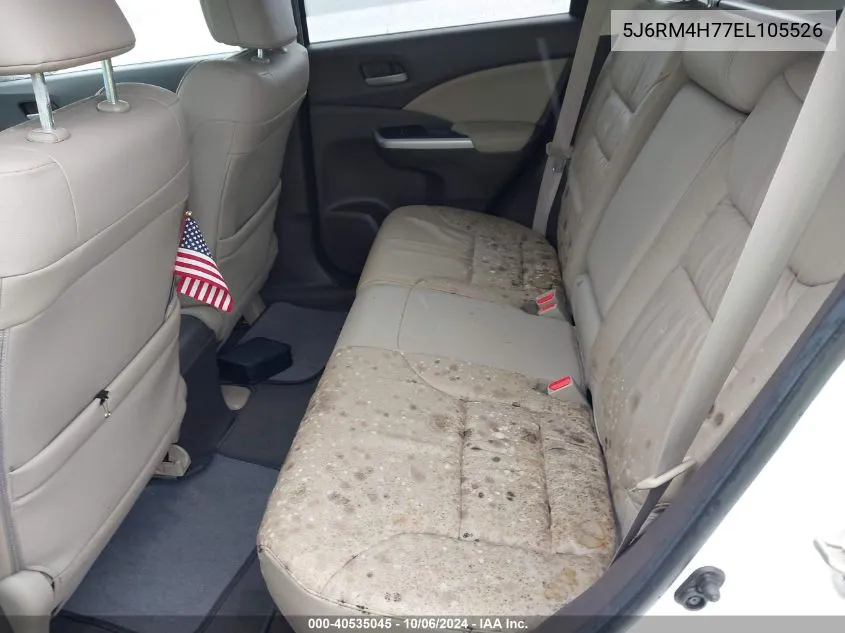 5J6RM4H77EL105526 2014 Honda Cr-V Exl