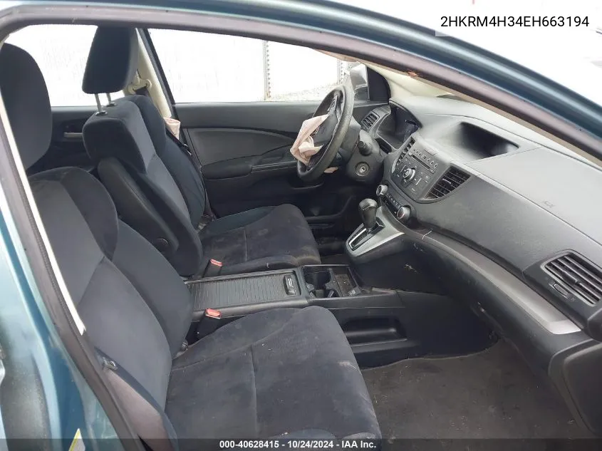 2HKRM4H34EH663194 2014 Honda Cr-V Lx