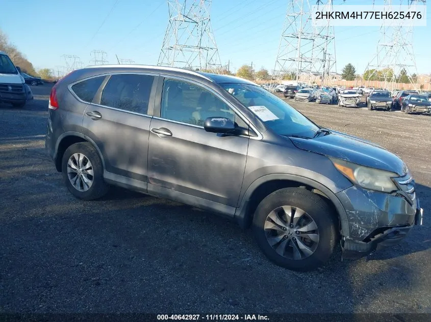 2014 Honda Cr-V Ex-L VIN: 2HKRM4H77EH625476 Lot: 40642927