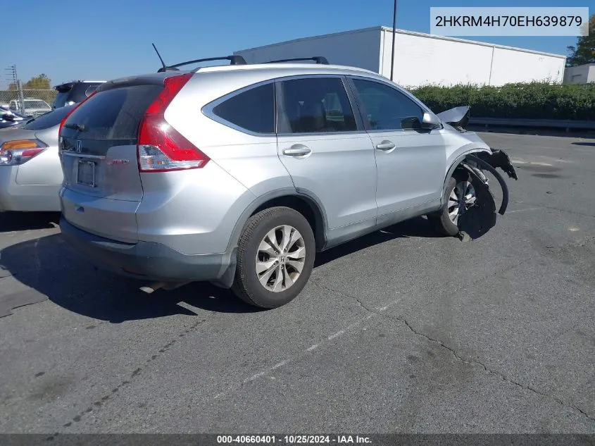 2HKRM4H70EH639879 2014 Honda Cr-V Ex-L