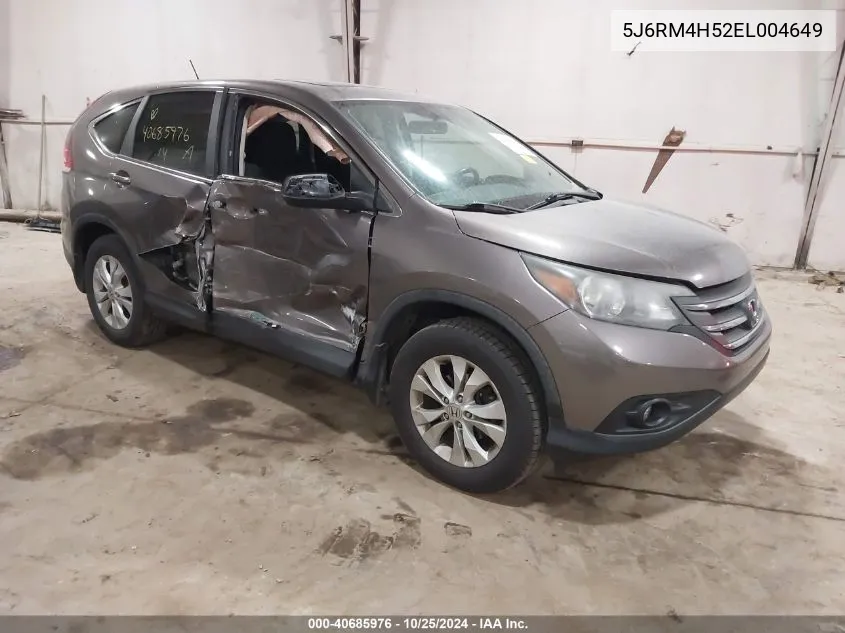 2014 Honda Cr-V Ex VIN: 5J6RM4H52EL004649 Lot: 40685976