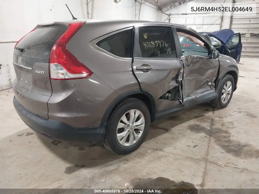 5J6RM4H52EL004649 2014 Honda Cr-V Ex