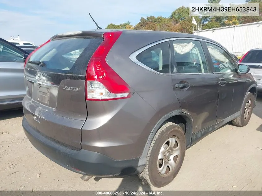 2HKRM4H39EH653843 2014 Honda Cr-V Lx