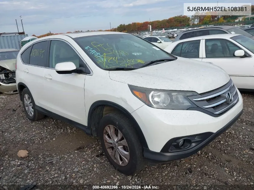 5J6RM4H52EL108381 2014 Honda Cr-V Ex