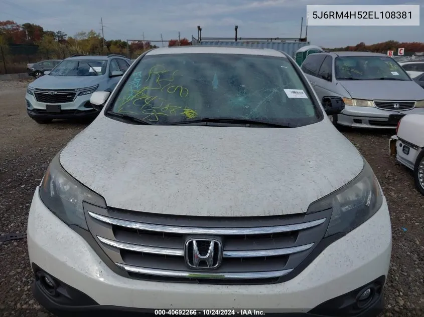 5J6RM4H52EL108381 2014 Honda Cr-V Ex