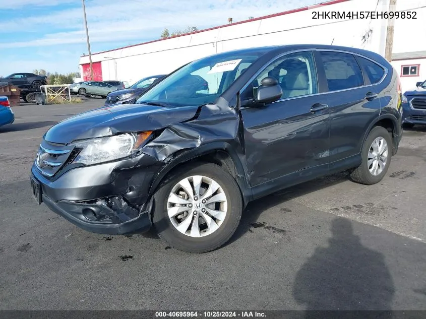 2014 Honda Cr-V Ex VIN: 2HKRM4H57EH699852 Lot: 40695964