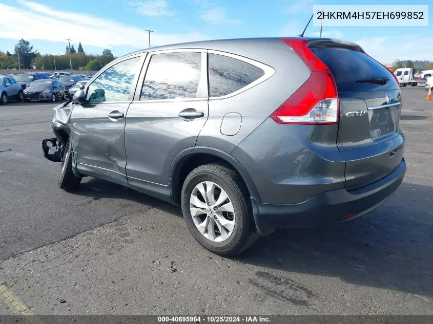 2014 Honda Cr-V Ex VIN: 2HKRM4H57EH699852 Lot: 40695964