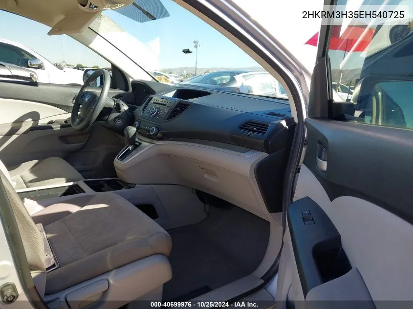 2HKRM3H35EH540725 2014 Honda Cr-V Lx