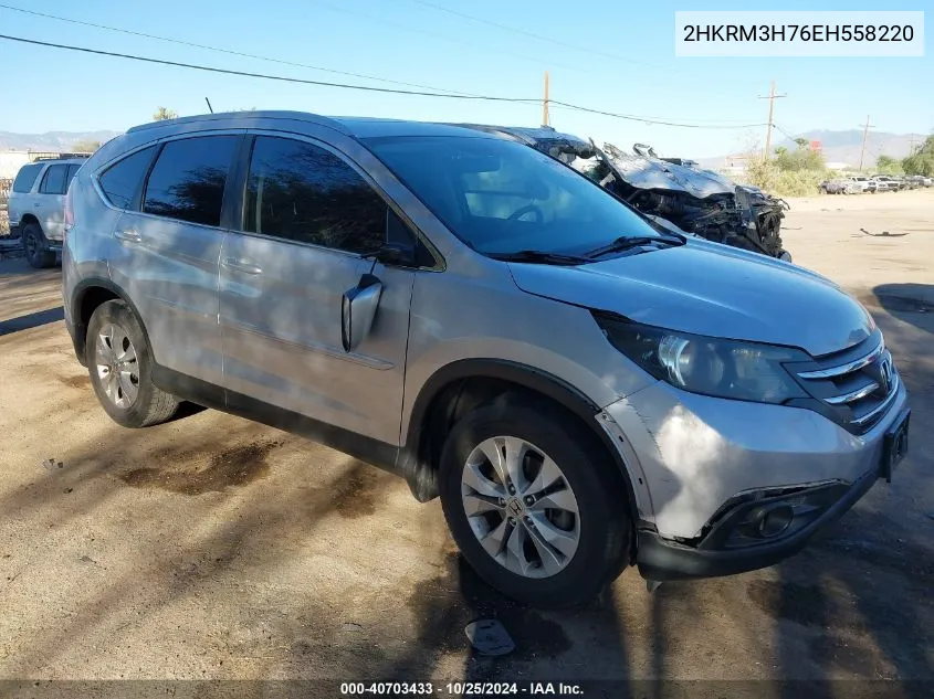 2HKRM3H76EH558220 2014 Honda Cr-V Ex-L