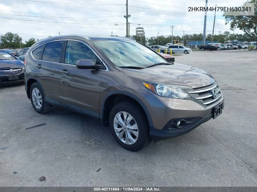 2014 Honda Cr-V Ex-L VIN: 2HKRM4H79EH630341 Lot: 40711884