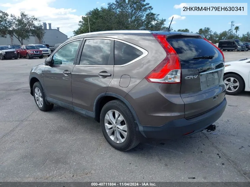 2014 Honda Cr-V Ex-L VIN: 2HKRM4H79EH630341 Lot: 40711884