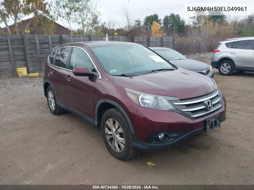 2014 Honda Cr-V Ex VIN: 5J6RM4H59EL049961 Lot: 40724365